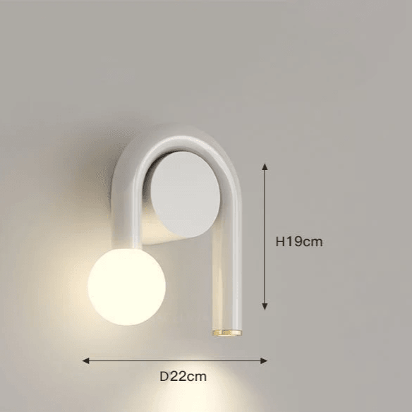 Arandela Contemporânea U - Casa Rezende