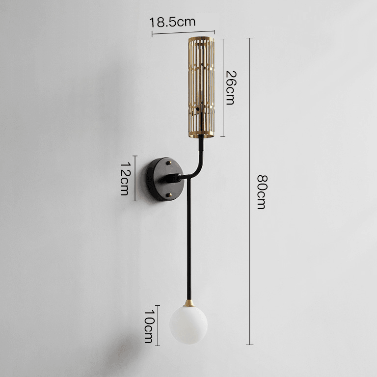 Arandela Nordic Pós-Moderno - Casa Rezende