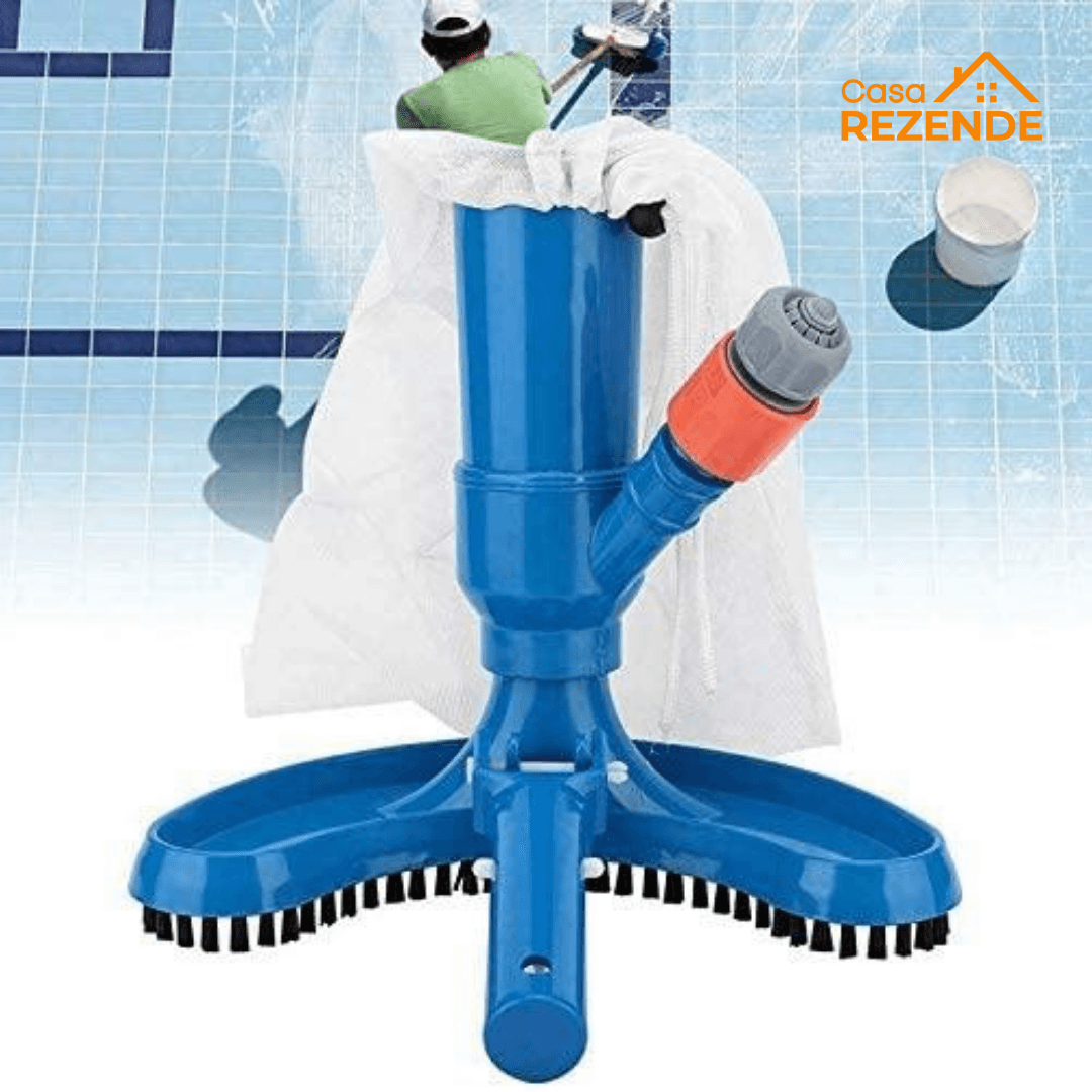 Aspirador de Piscina a Vácuo Zende™ + BRINDE EXCLUSIVO - Casa Rezende