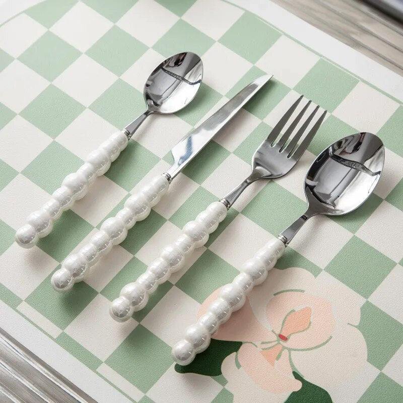 Conjunto de Talheres PearlGrace - Casa Rezende