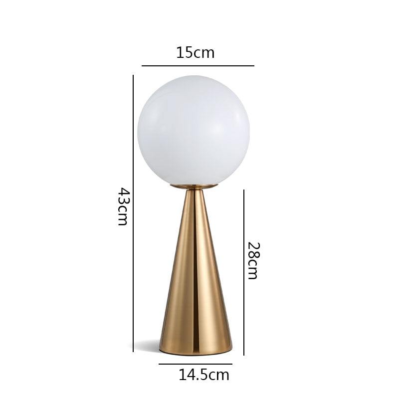Luminária de mesa Cone Moderno - Casa Rezende