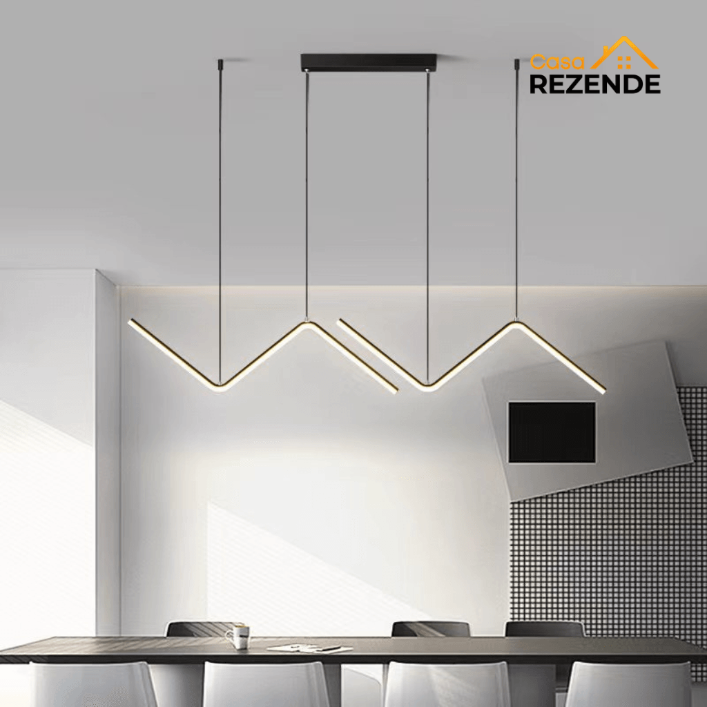 Lustre Moderno Raffiné - Casa Rezende