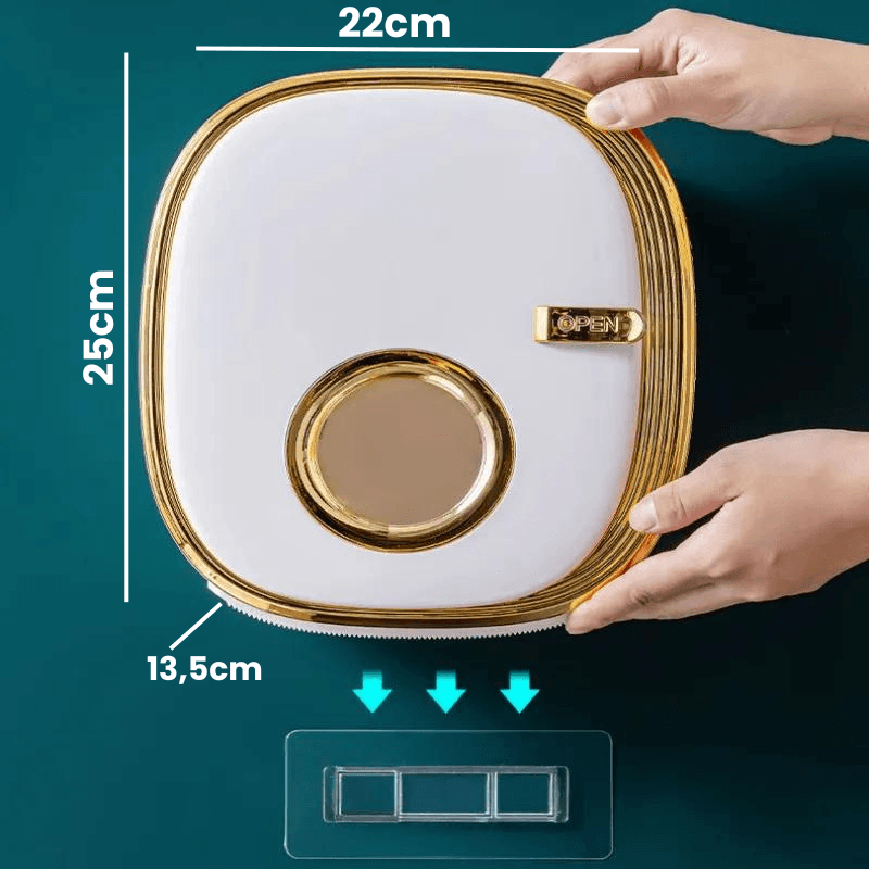 Porta Papel Higiênico Celeste - Casa Rezende