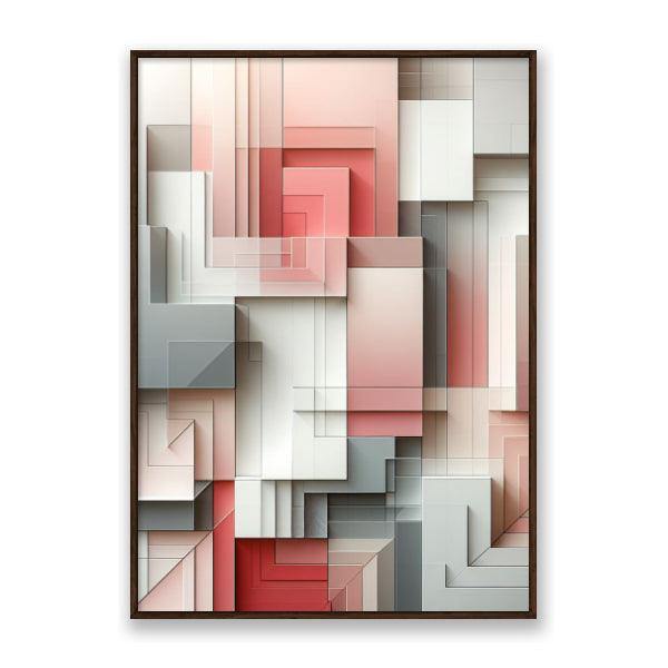 Quadro Abstração Mínima - Casa Rezende