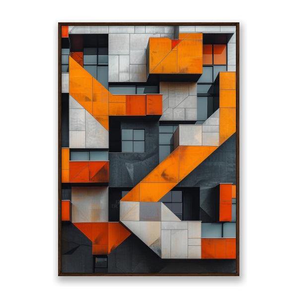 Quadro Aurora Alaranjada - Casa Rezende