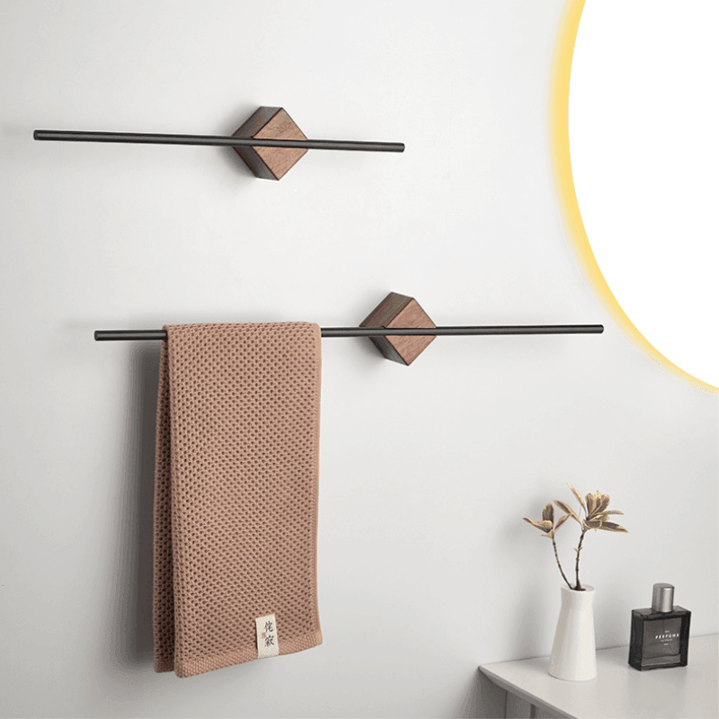 Toalheiro Para Banheiro Wooden - Casa Rezende