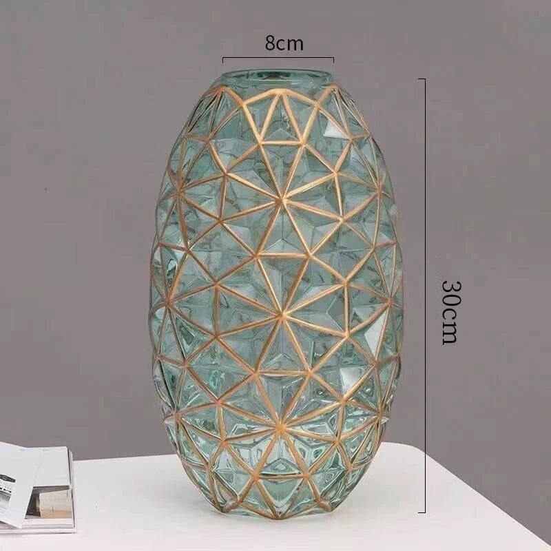 Vaso Geométrico Luxo - Casa Rezende