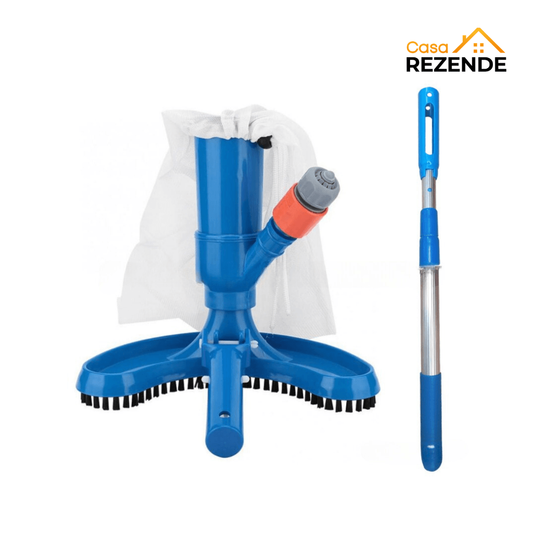 Aspirador de Piscina a Vácuo Zende + Cabo™ - Casa Rezende
