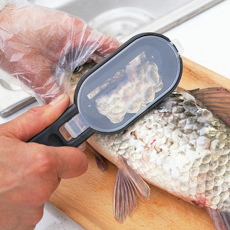 Descamador de peixe sem sujeira - Casa Rezende