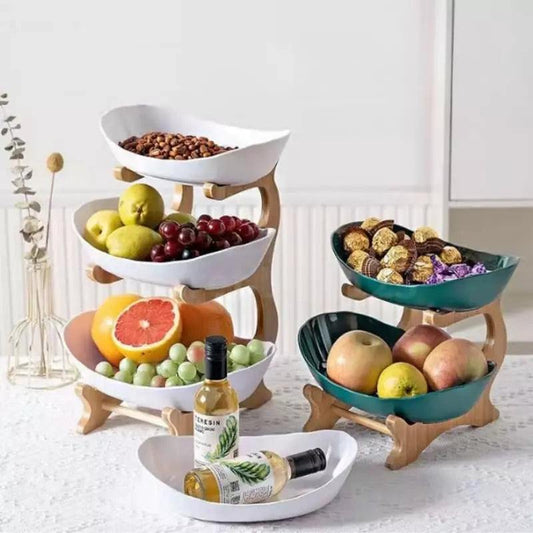 Fruteira de Mesa Bamboo™ - Casa Rezende