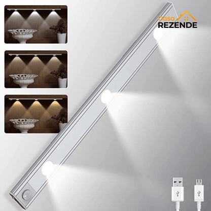 Lâmpadas LED Com Sensor De Movimento Inteligente Zende™ - Casa Rezende