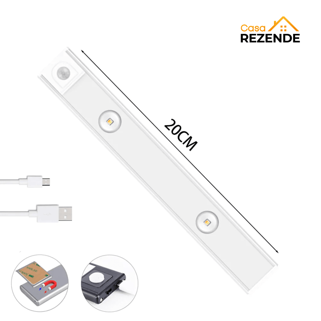 Lâmpadas LED Com Sensor De Movimento Inteligente Zende™ - Casa Rezende