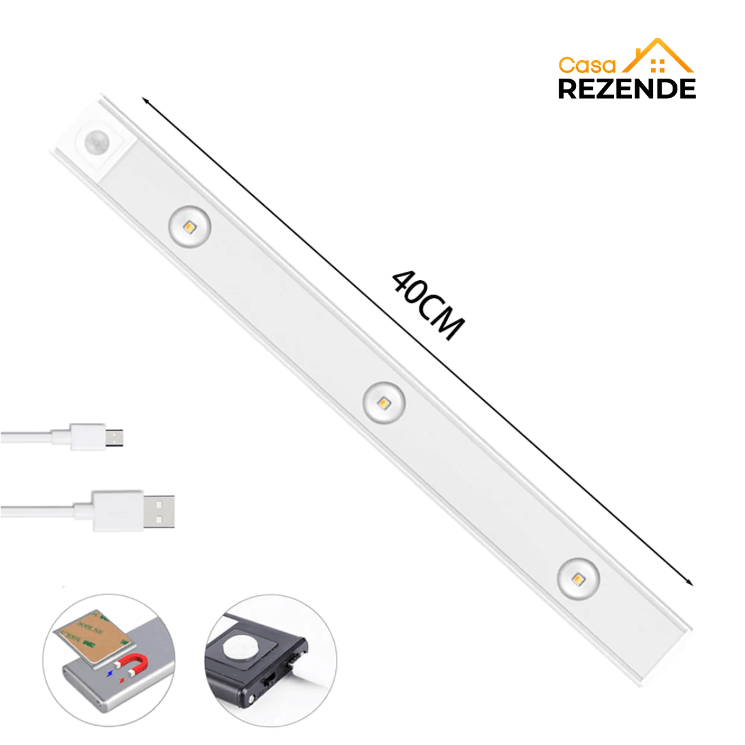 Lâmpadas LED Com Sensor De Movimento Inteligente Zende™ - Casa Rezende