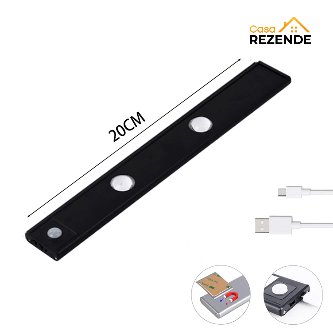 Lâmpadas LED Com Sensor De Movimento Inteligente Zende™ - Casa Rezende