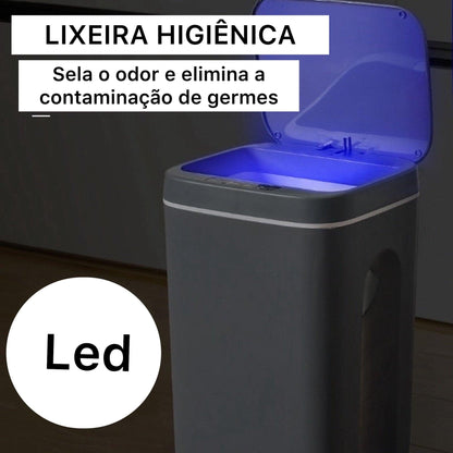 Lixeira Home Stok Ultra Moderna Com Sensor Automático - Casa Rezende