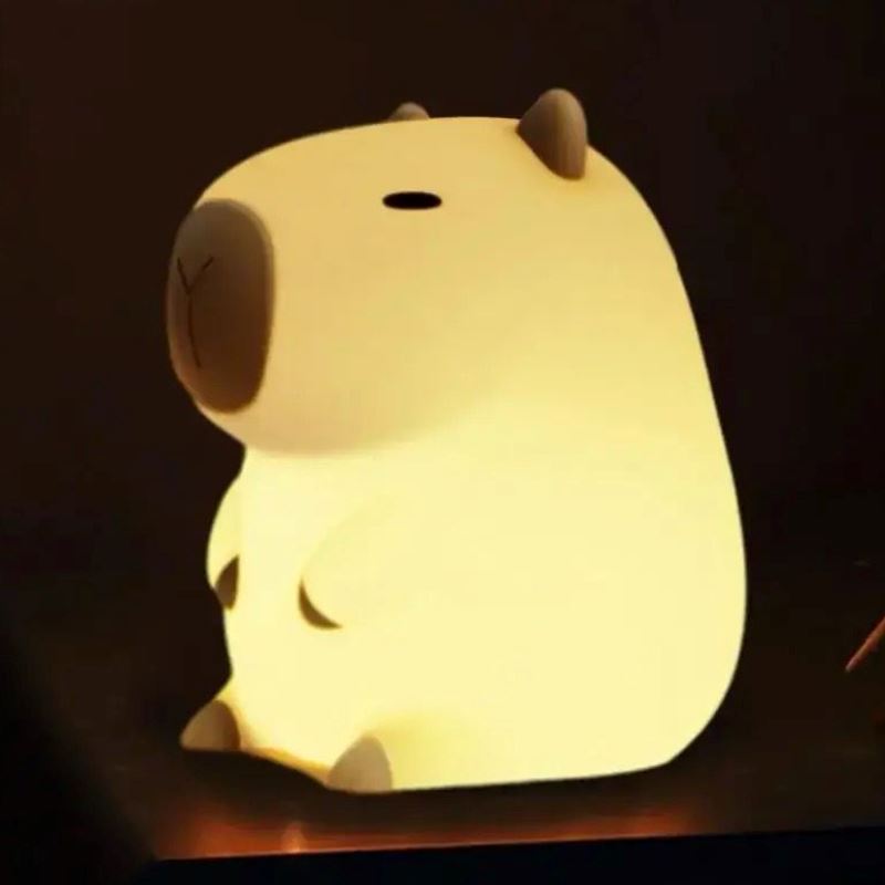 Luminária Infantil em Silicone Capivara