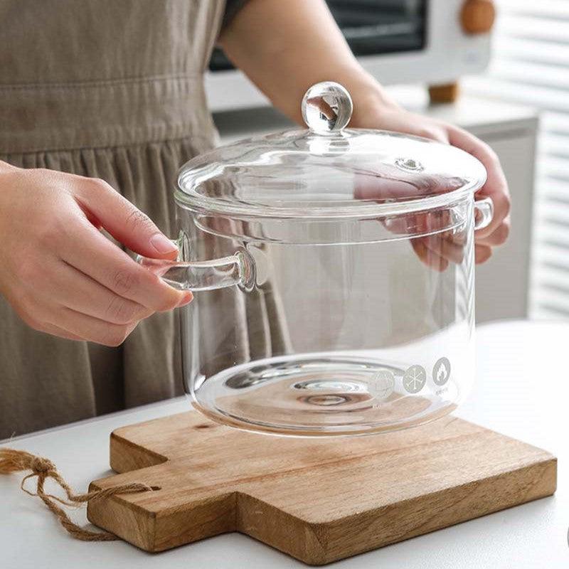 Panela de Vidro Transparente Gourmet | Linha Cook - Casa Rezende