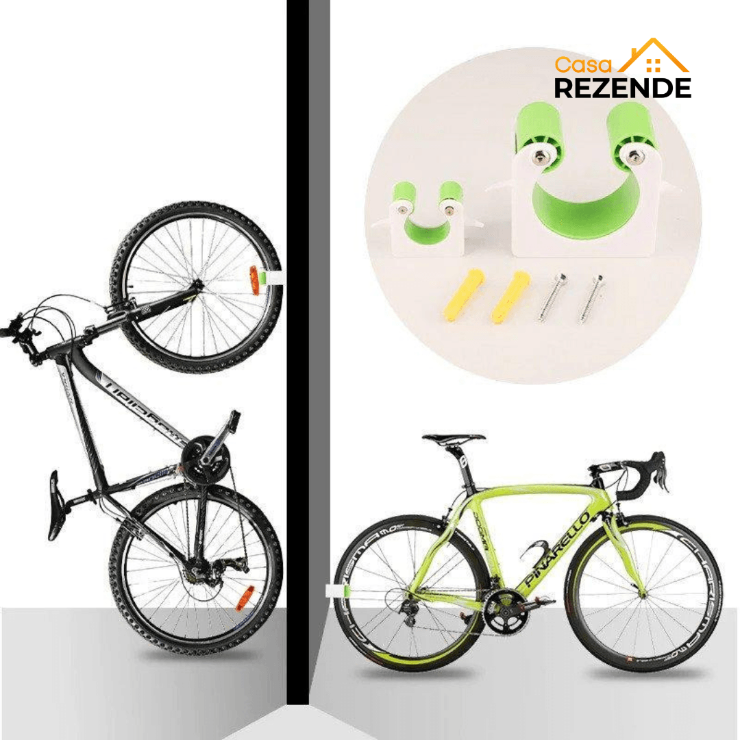 Parking Bike Zende™- Suporte de Bicicleta de Parede - Casa Rezende