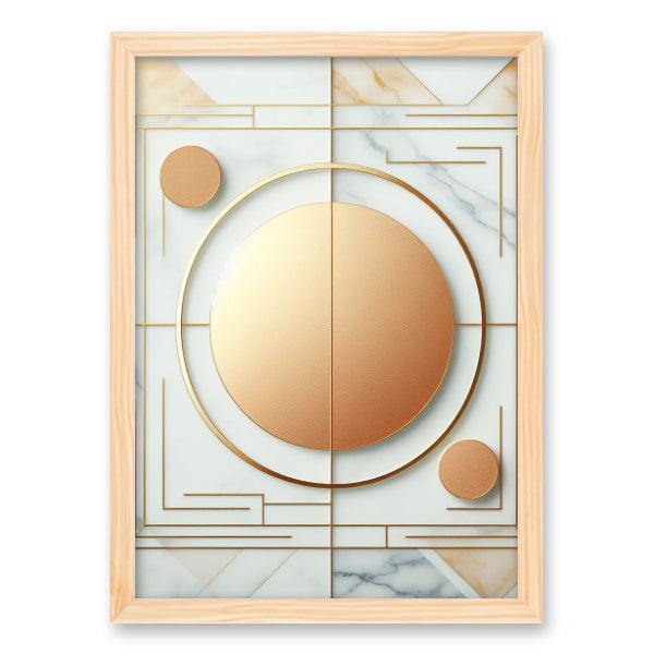 Quadro Ocaso Dourado - Casa Rezende